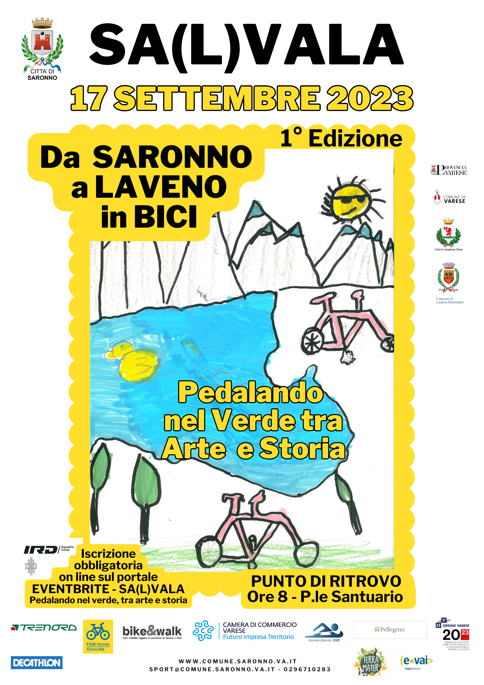 Pedalata cicloturistica SA(L)VALA • 17 settembre 2023