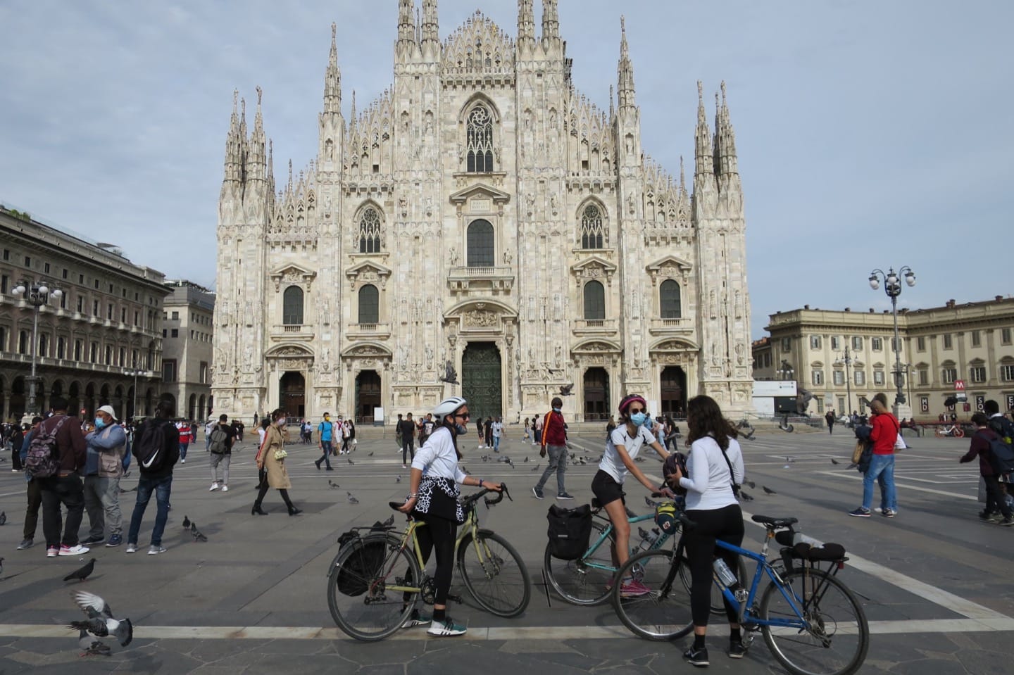 In bicicletta sulla futura ciclovia dalla Svizzera a Busto Arsizio